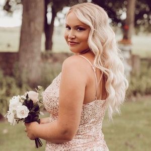 Selling ElizaJ bridesmaid dress! Size 6, worn once! Great condition.